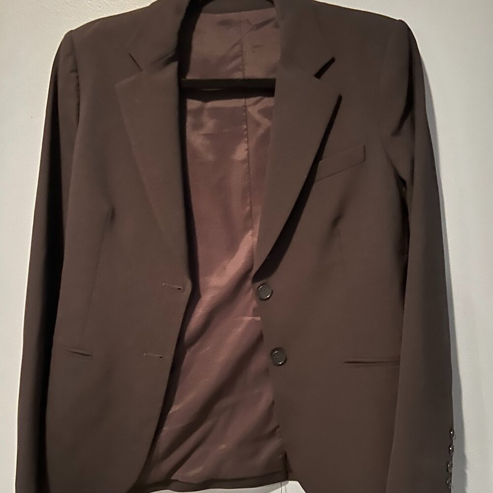 Theory Black Suit Coat Size 6